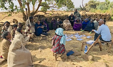 Community consultation, Ethiopia; Photo credit: Lenka Blanarova, Action Contre la Faim